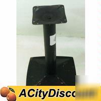 Commercial restaurant furniture bar black table base