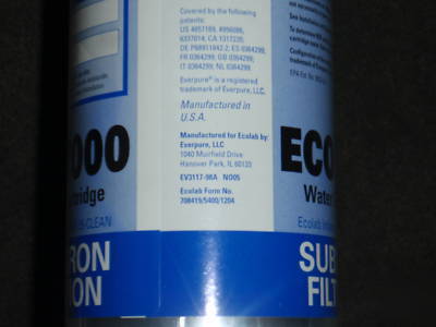 Everpure water filter cartridg 7CB5-s reorder EV9618-21