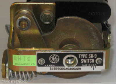 Ge type sb-9 rotary switch 2-pos w/cam 16SB9CB0A03SSX2R