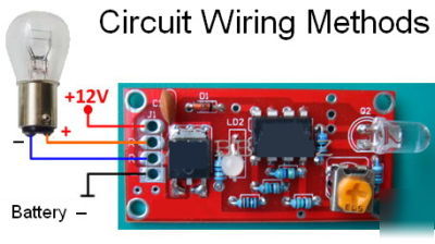 Light control circuit breaker switch 12V lamp on/off dc