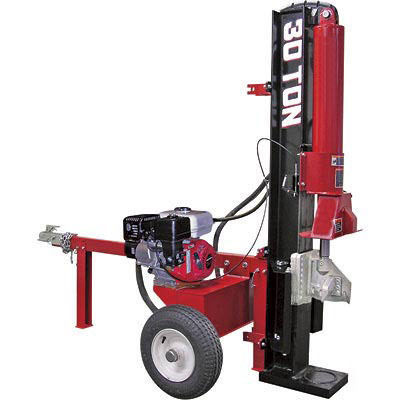 Log splitter horizontal & vertical - 30 ton - honda eng