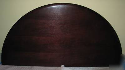 Mahogany round conference dining room table top 72 in. 