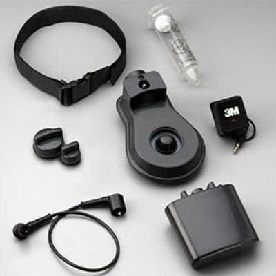 New 3M gvp-1 belt-mounted papr system blower w/ battery