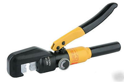 New hydraulic electrical crimper crimping tool w/9 dies