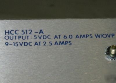 New power-one power supply model HCC512A