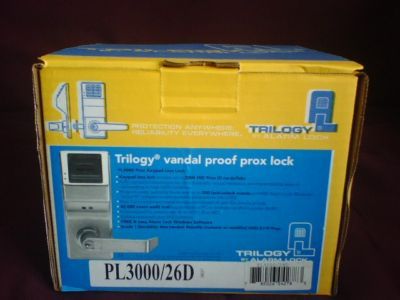  10........trilogy alarm lock pl-3000 prox card locks 