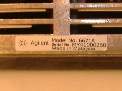 Agilent 6671A system dc power supply, 8V, 220A