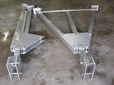 Aluminum portable adjustable height gantry 3TON