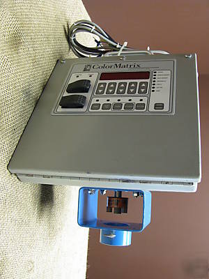 Colormatrix color mixer w/ stepper motor for plastics 