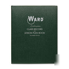 Combination record plan book, 9-10 week grading period,