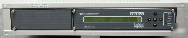 General instruments dsr 1500