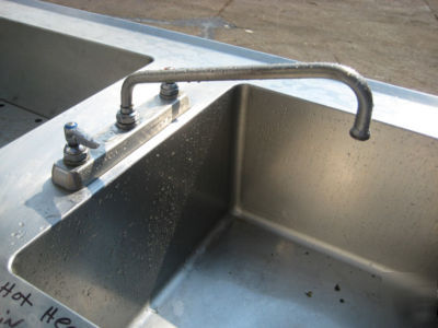 Hot food heat station w/bain marie & pot rack 8245 chef