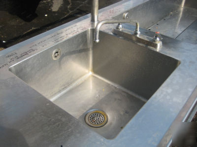 Hot food heat station w/bain marie & pot rack 8245 chef