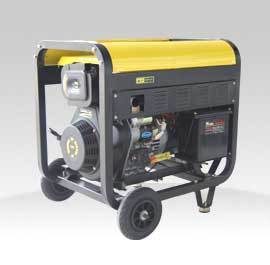 New apollo 6500 portable diesel generator/welder