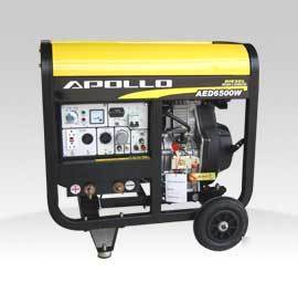 New apollo 6500 portable diesel generator/welder