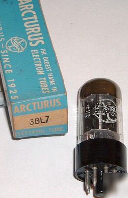 New tube= tung-sol 6BL7GTA = nos usa black arcturus