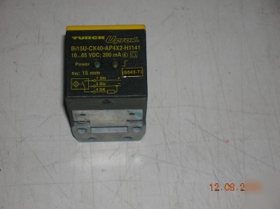 New turck prox BI15U-CK40-AP4X2-H1141 10-65 vdc 