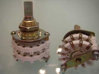 Pck 3 made in u.s.a, 11 way rotary porcelain switch d
