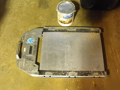 Scale set, truck, portable heavy equipment 20,000 lb
