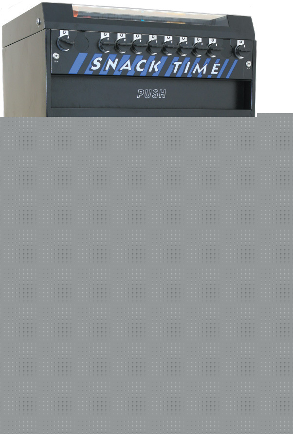 Snack beverage combo soda vending machine &bill changer
