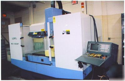 Vertical machining center, leadwell cnc mcv-1000 5-axes