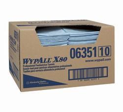 Wypall X80 premium food service towels wipes 06351 