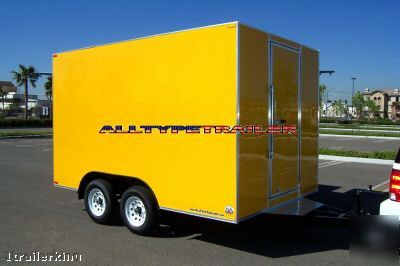 2010 enclosed art video photography concession trailer