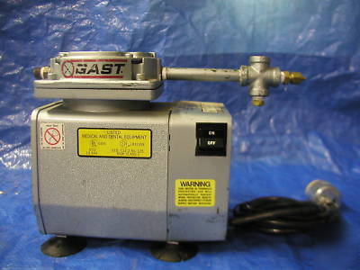 Gast diaphram vacuum pump - needs some work