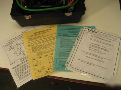 Mid-west instrument 830 backflow test kit vacuum check