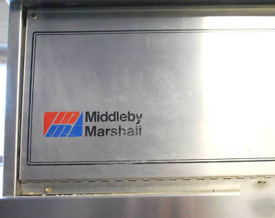 Middleby marshall PS360 double deck gas conveyor oven 