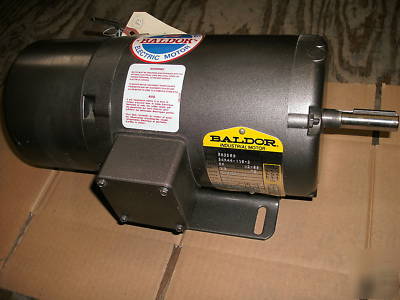 Baldor BM3569 1/3HP 1725 208-230/460 3PH brake motor 