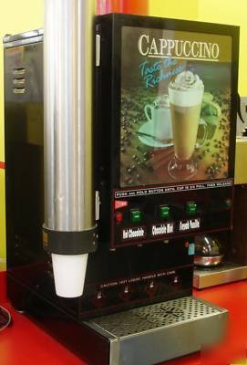 Cecilware 3 flavor cappuccino / hot chocolate machine