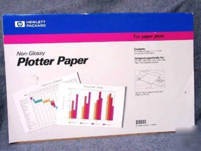 Hp non-glossy plotter paper (11
