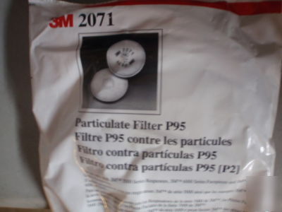 Lot of 20 pair 3M particulate filters 2071 - no 