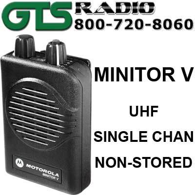 New motorola uhf minitor v 5 fire department ems pager