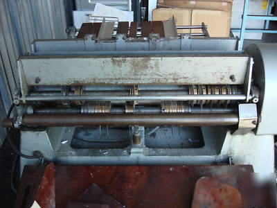 Rollem champion 990 perforating slitter scorer machine