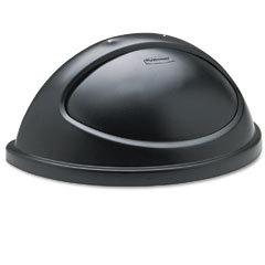 Rubbermaid commercial styleline series halfround lid f
