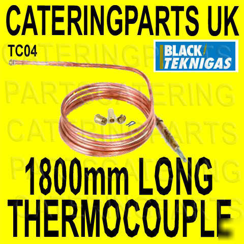 TC04 black teknigas long life 1800MM long thermocouple