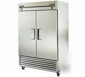 True t-49DT| refrigerator w/ dual temp 2 door| 46CUFT|