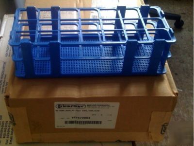 Test tube racks, case of 8, bel-art autoclavable, 