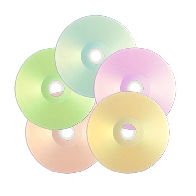 50 ridisc pastel printable 16X dvd-r blank dvd discs