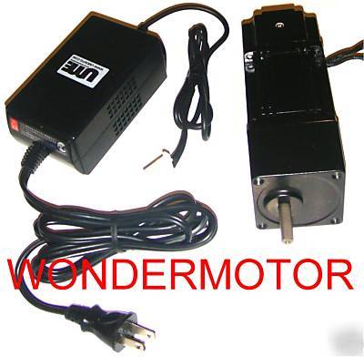 Ac brushless pmdc gear motor reversible variable speed