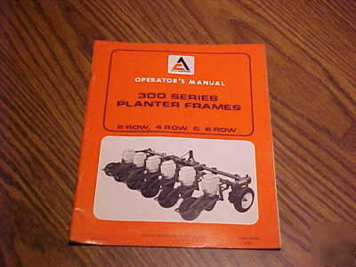 Allis-chalmers farm equipment operator's manuals lot 5