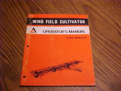 Allis-chalmers farm equipment operator's manuals lot 5