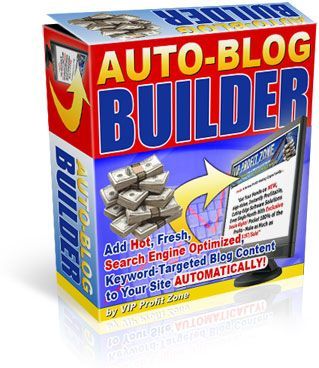 Auto - blog builder software 
