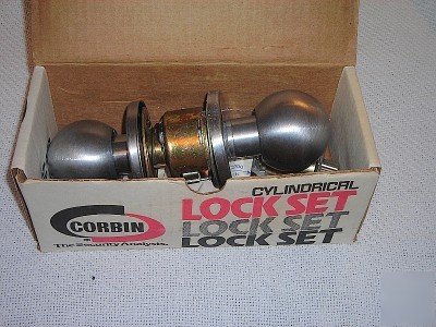 Corbin heavy duty cylindrical lock set US26D door knob