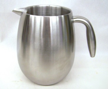 New 18/10 stainless steel insulated pitcher 1.5 quart