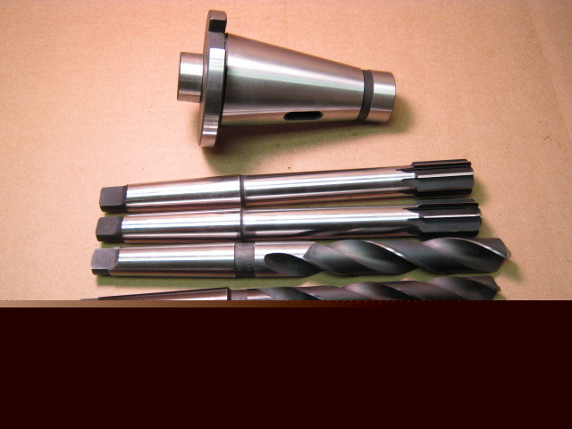 New - NMTB50 - 3MT morse taper arbor & drills & reamers