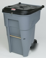 Rubbermaid confidential document rollout container 