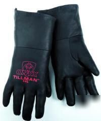 Tillman black onyx welding goves # 44